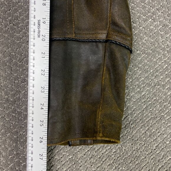 Harley Davidson Billings Leather Jacket Men's XL Brown Distressed Motorcycle - Picture 14 of 16